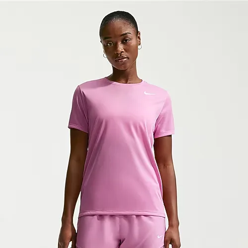 Womens Nike Legend Short Sleeve T-Shirt, X-small, Purple