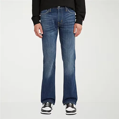 Levi's Men's 527 Slim Fit Bootcut Jean - Stretch, 30 30, Blue
