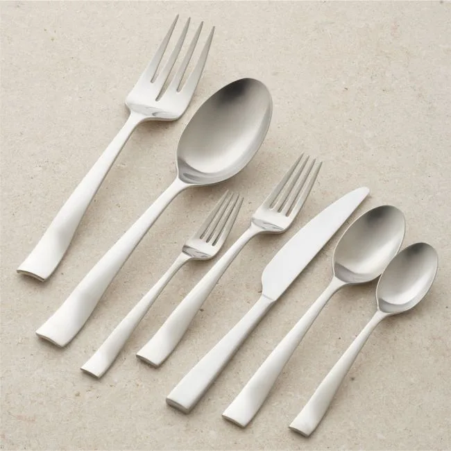 Holmes Satin 22-Piece Flatware & Serving Set