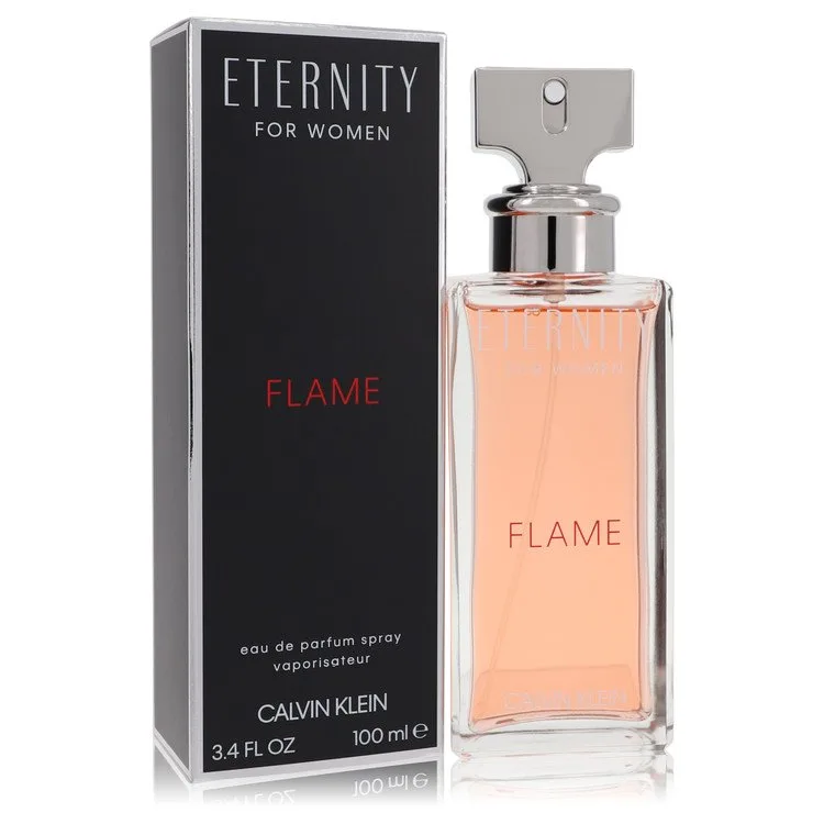 Eternity Flame Perfume by Calvin Klein 3.4 oz EDP Spray for Women