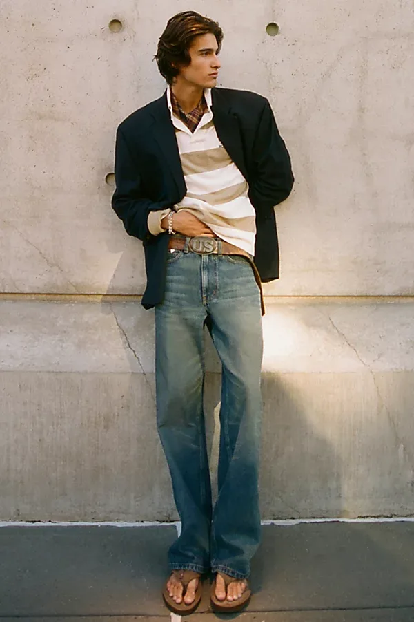BDG Straight Bootcut Jeans in Estate Wash, Men's at Urban Outfitters