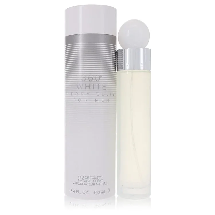 Perry Ellis 360 White Cologne by Perry Ellis 3.4 oz EDT Spray for Men