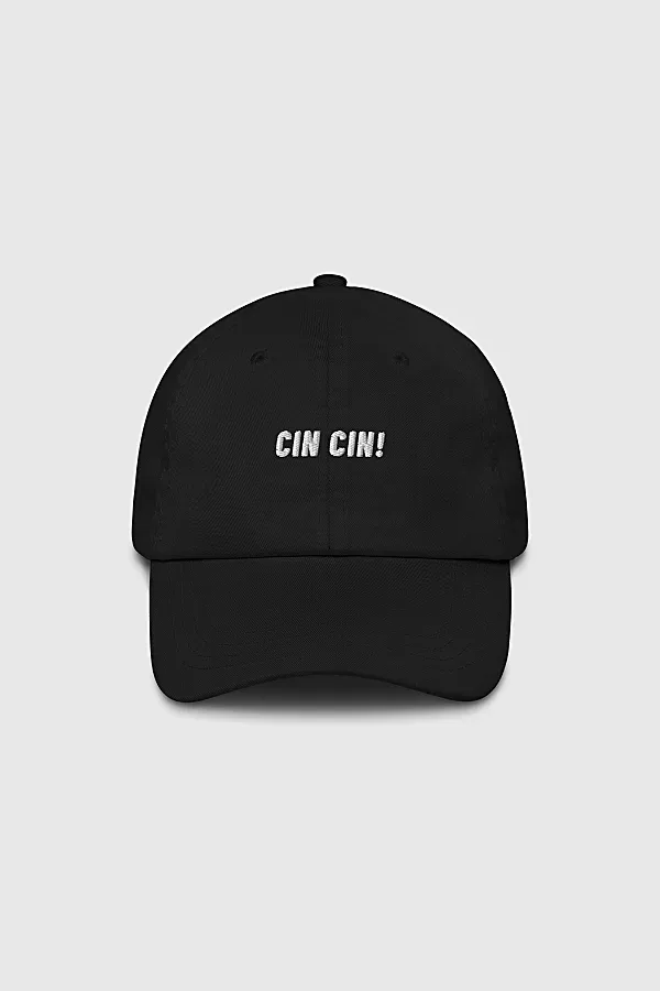 The Refined Spirit Cin Cin Hat in Black at Urban Outfitters