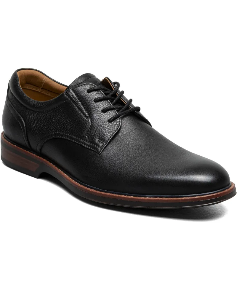 Florsheim Men's Traveler Plain Toe Oxford - Black