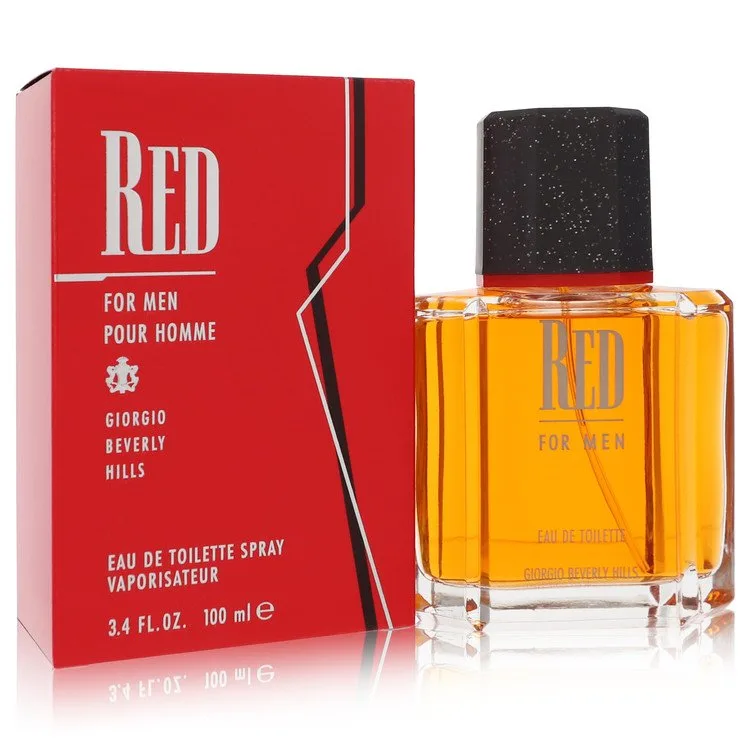 Red Cologne by Giorgio Beverly Hills 3.4 oz EDT Spray for Men