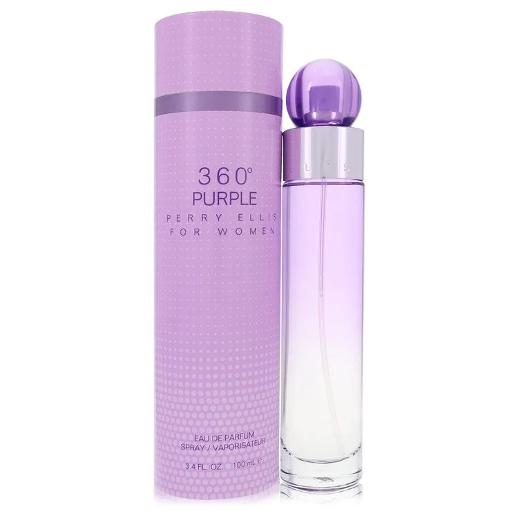 Perry Ellis 360 Purple Perfume 3.4 oz EDP Spray for Women