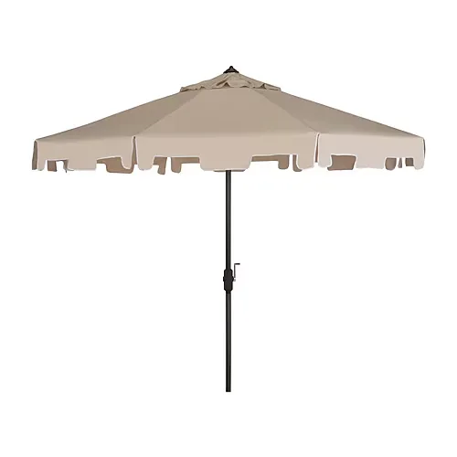 Safavieh Zimmerman Collection Patio Umbrella, One Size, Beige