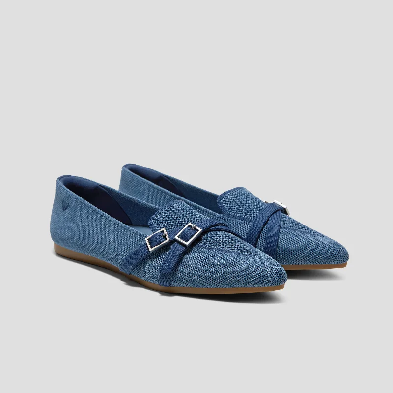VIVAIA Pointed-Toe Aria Crisscross Loafers (Marvis)|DENIM&VINTAGE|9-9.5