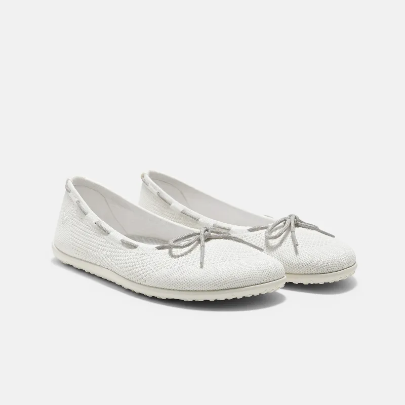 VIVAIA Round-Toe Barefoot Flats (Nika)|WHITE|US 7