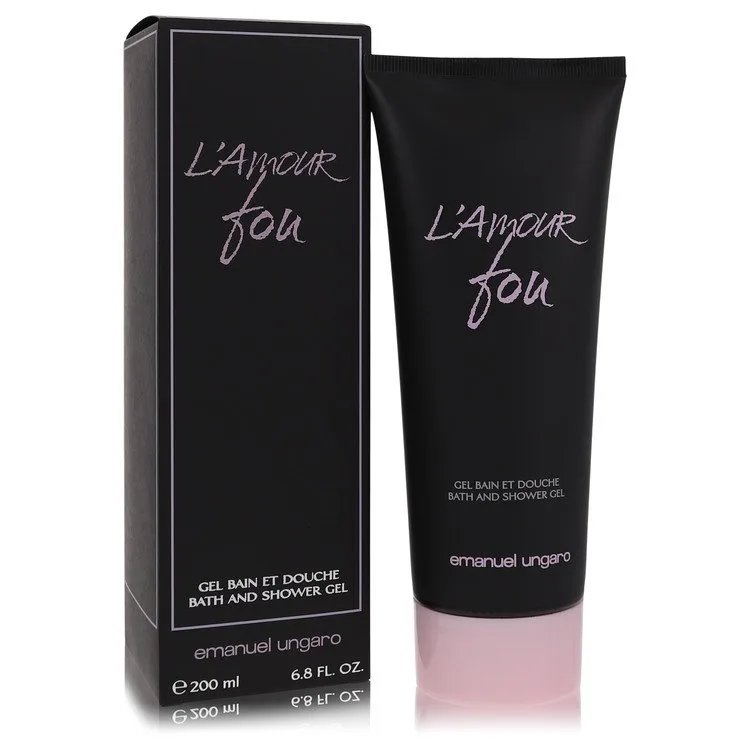 L'amour Fou Shower Gel by Ungaro 6.8 oz Shower Gel for Women
