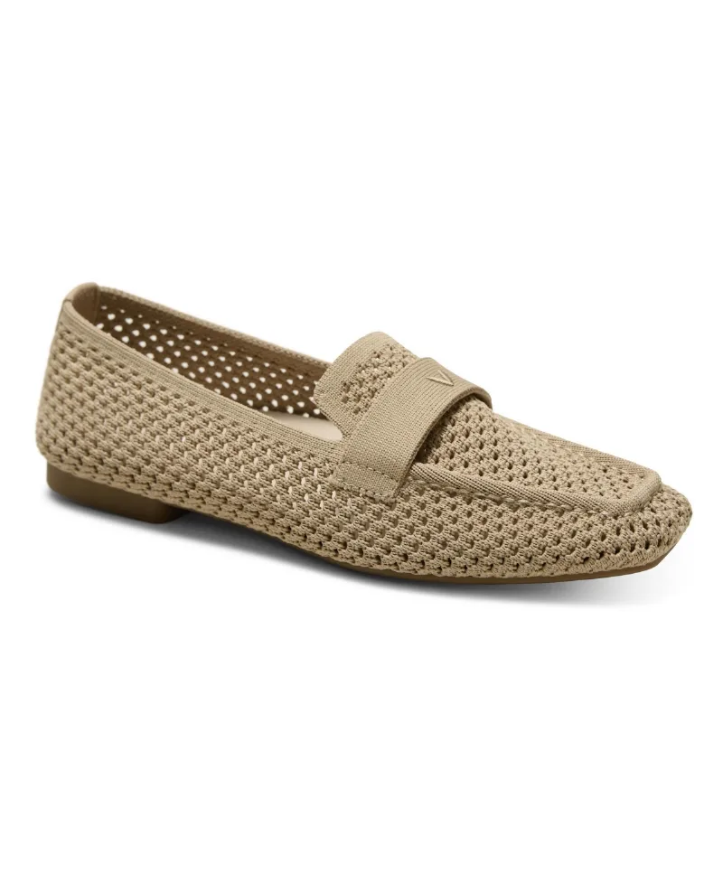 Vivaia Women's Silvie Square-Toe Icon Loafers - Beige