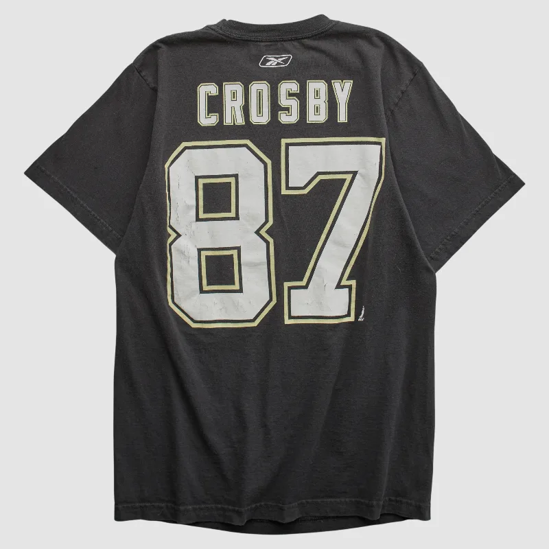 Pittsburgh Penguins Reebok 2010s T-shirt - Black - S by Fanatics Real Vintage