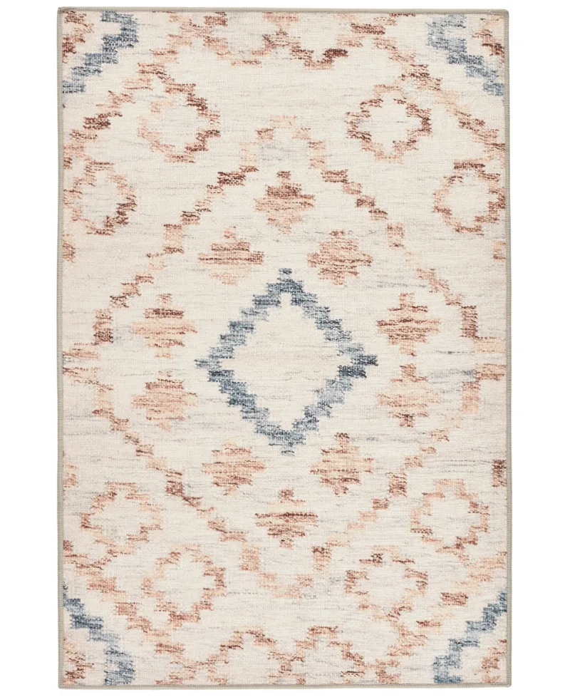 Dash and Albert Rugs by Annie Selke Jelly Roll DA2178 2'x3' Area Rug - Mist