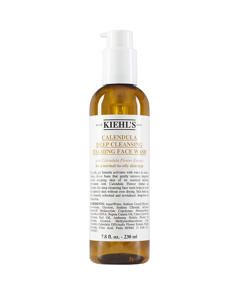 Kiehl's by Kiehl's Calendula Deep Cleansing Foaming Face Wash -230ml/7.8OZ for WOMEN