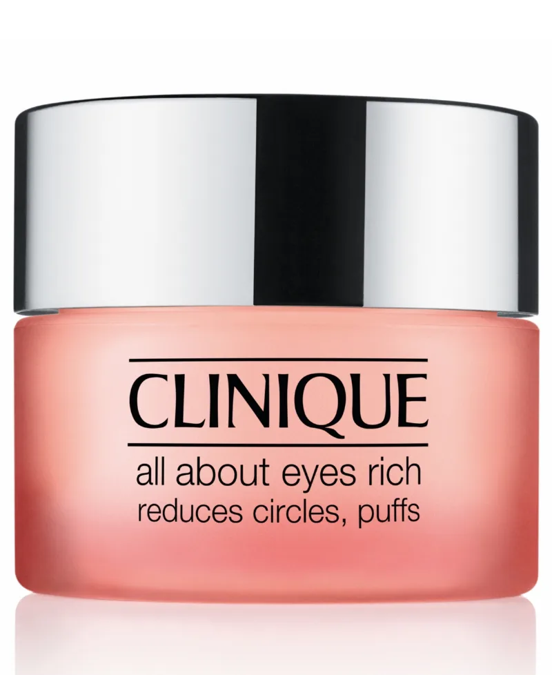 Clinique All About Eyes Rich Eye Cream with Hyaluronic Acid, 0.5 oz