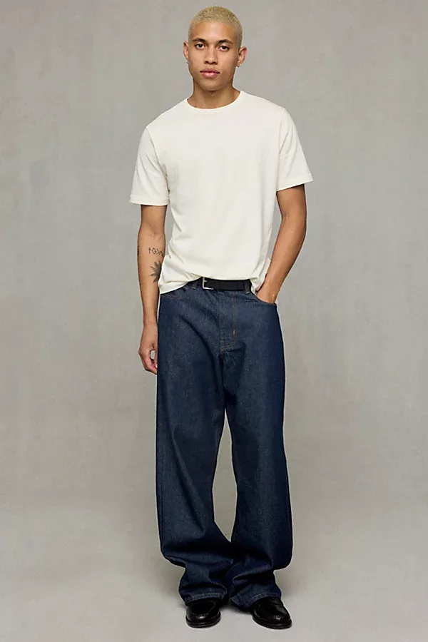 Standard Cloth Classic Tee in Cream, Men's at Urban Outfitters