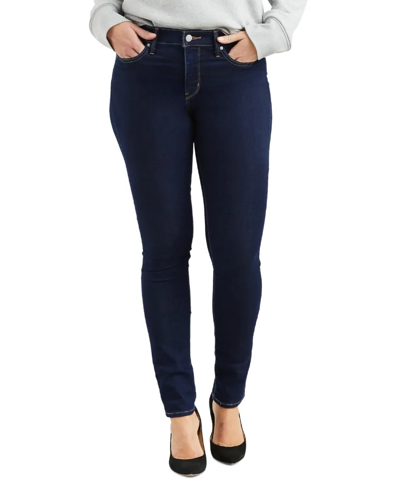 Levi's Women's 311 Mid Rise Shaping Skinny Jeans - Darkest Sky