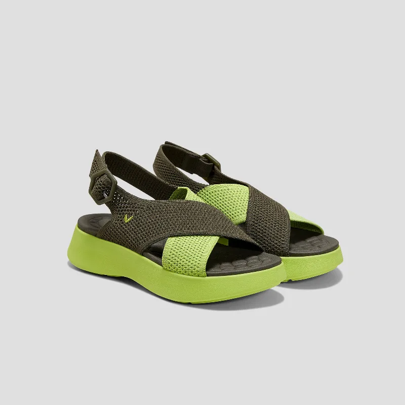 VIVAIA AdaptAll™ Walker Sandals (Kara)|CAMO GREEN LIME|US 9