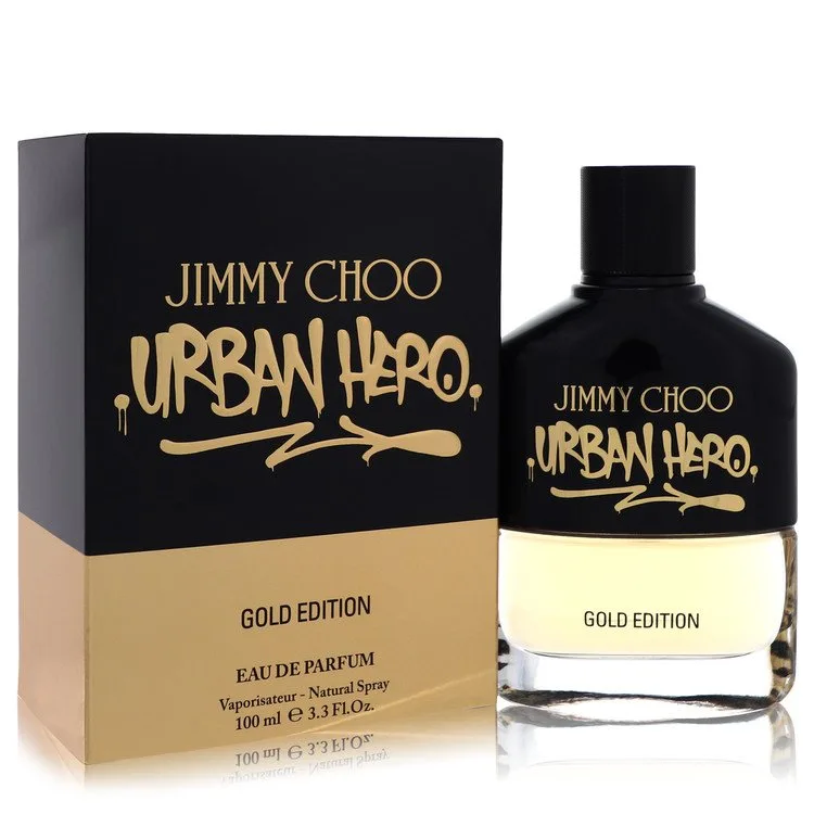 Jimmy Choo Urban Hero Gold Edition Cologne 3.3 oz EDP Spray for Men