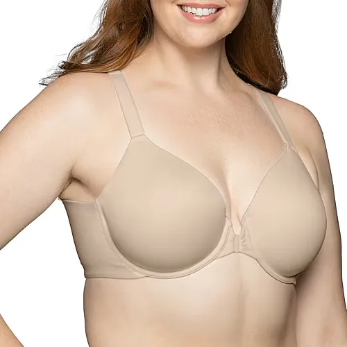 Vanity Fair Beauty Back Full Figure Front Close Underwire Bra - 76384, C, Beige