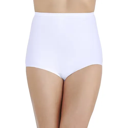 Vanity Fair Perfectly Yours Ravissant Cotton Briefs - 15318, 11, White