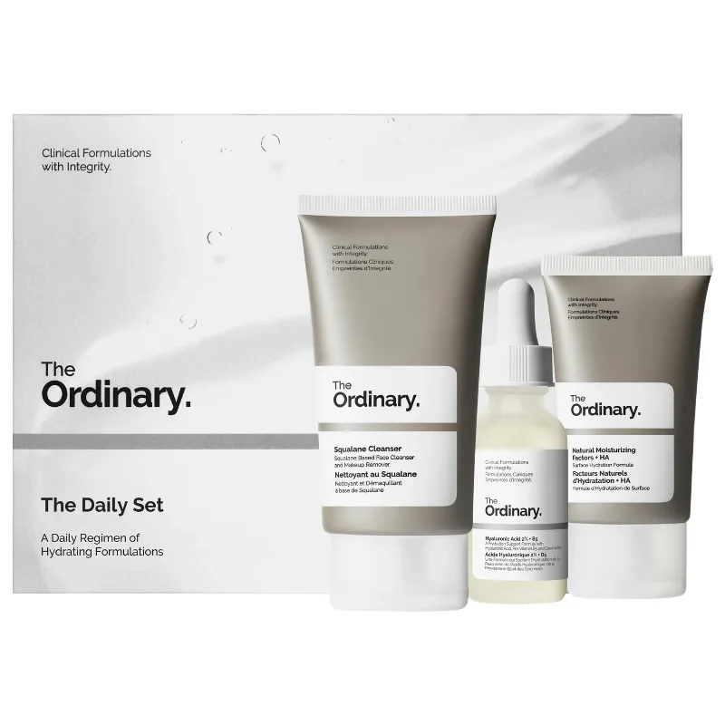 The Ordinary The Daily Set with Hyaluronic Acid Serum