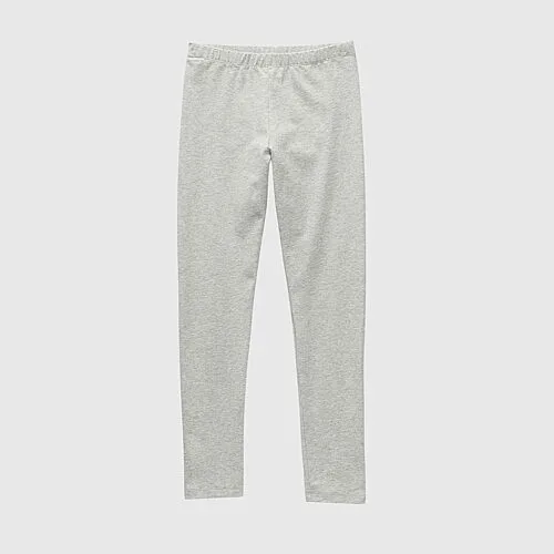 Thereabouts Solid Little & Big Kid Girls Skinny Full Length Leggings, Medium (10-12), Gray