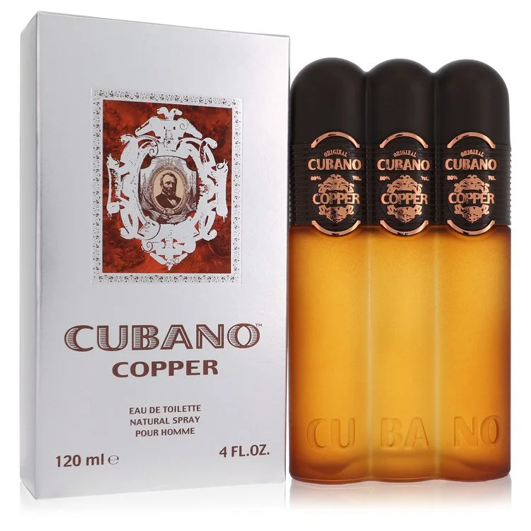 Cubano Copper Cologne by Cubano 4 oz EDT Spray for Men
