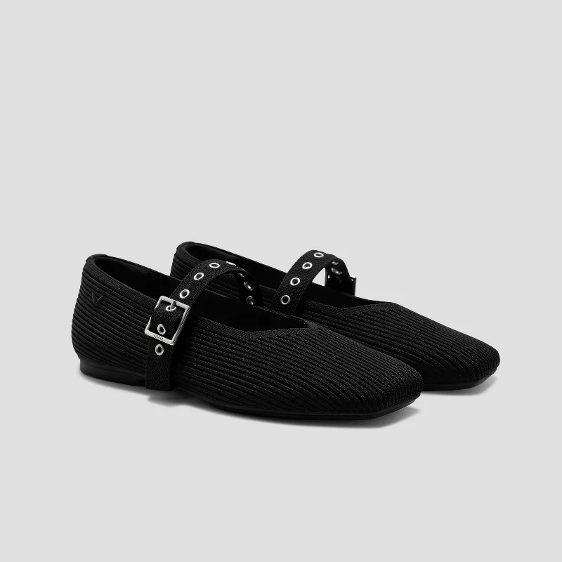 VIVAIA Square-Toe Margot Mary Jane 3.0 (Myriel)|BLACK|US 9
