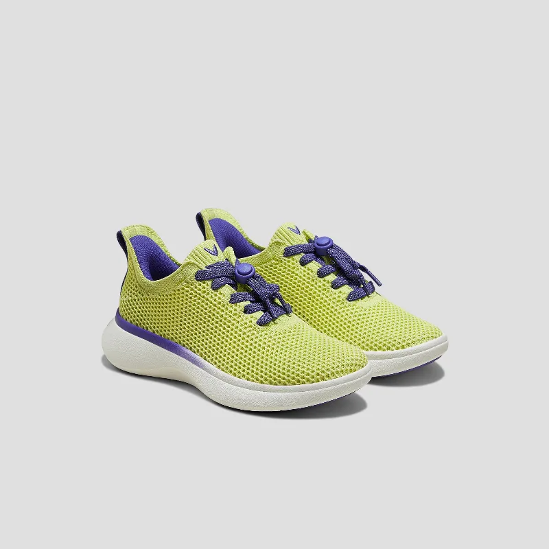VIVAIA Kids' Sneaker Sliders (Urban Jr) - Mesh|LIGHT GREEN PURPLE|13C