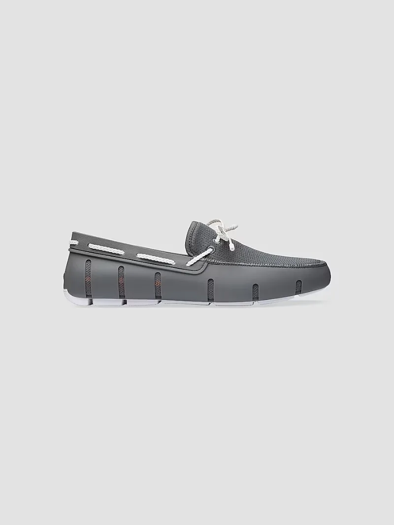 Men's Braided Lace Loafers - Basalt Grey - Size 13