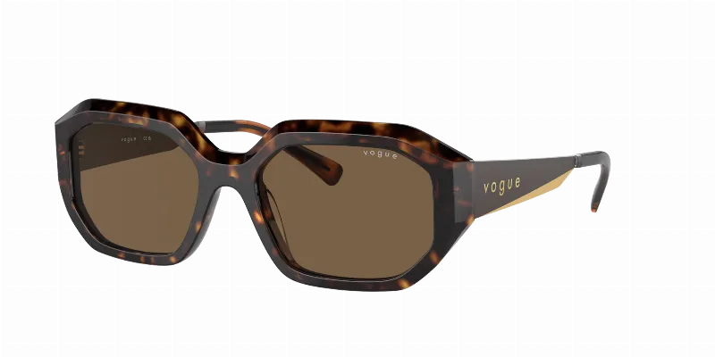 VOGUE EYEWEAR Woman Sunglasses VO5554S  -  Frame color: Dark Havana, Lens color: Dark Brown