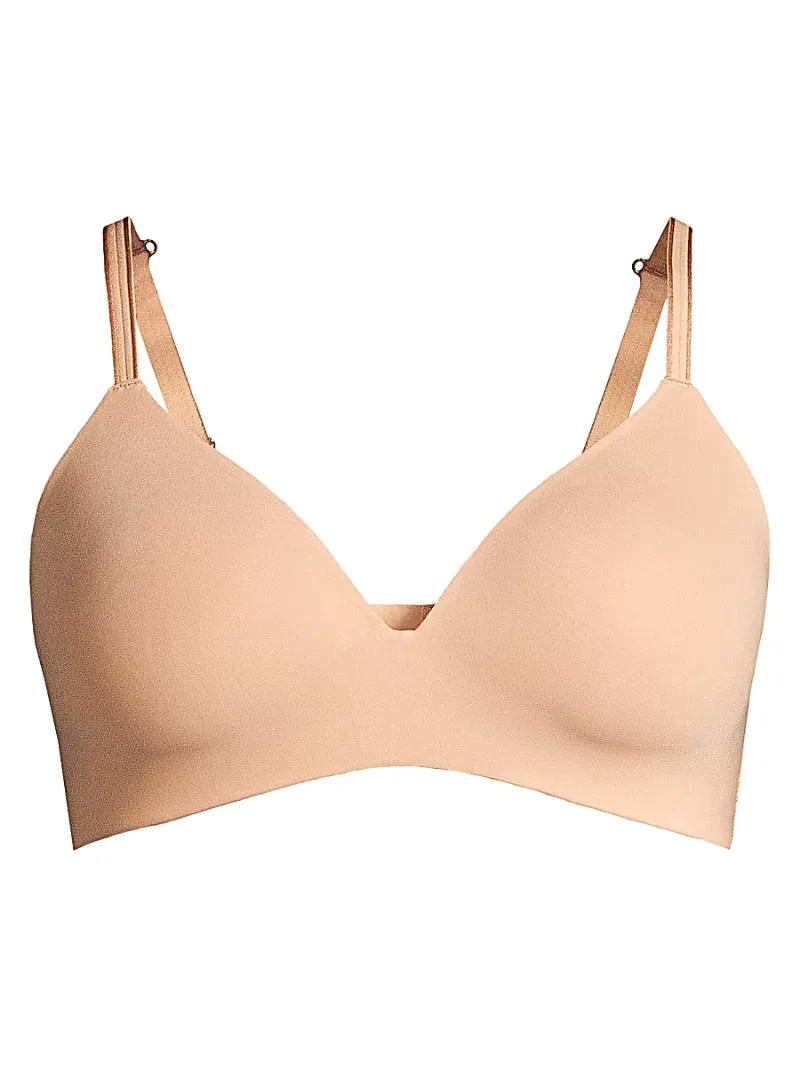 Le Mystere Women's Second Skin Wireless Bra - Natural - Size 38E