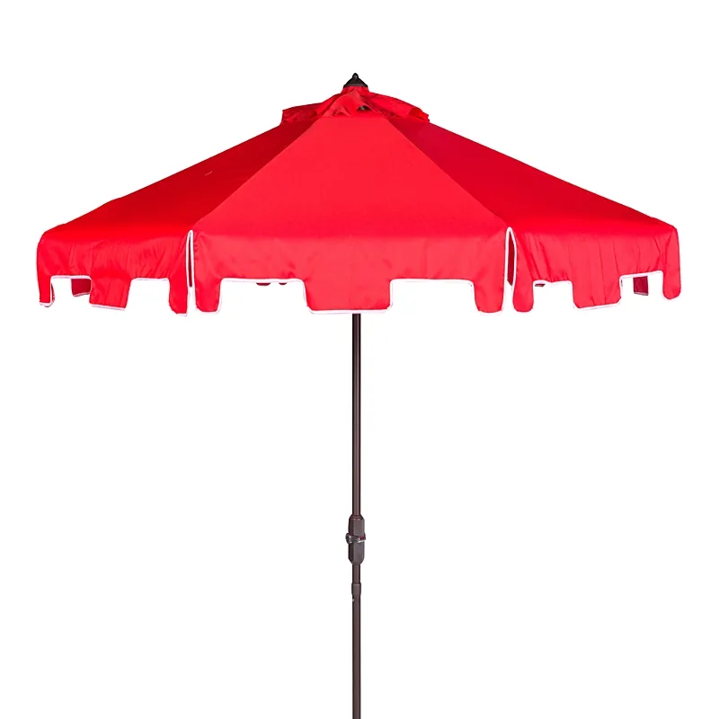 Safavieh Zimmerman 9 Ft Crank Market Umbrella