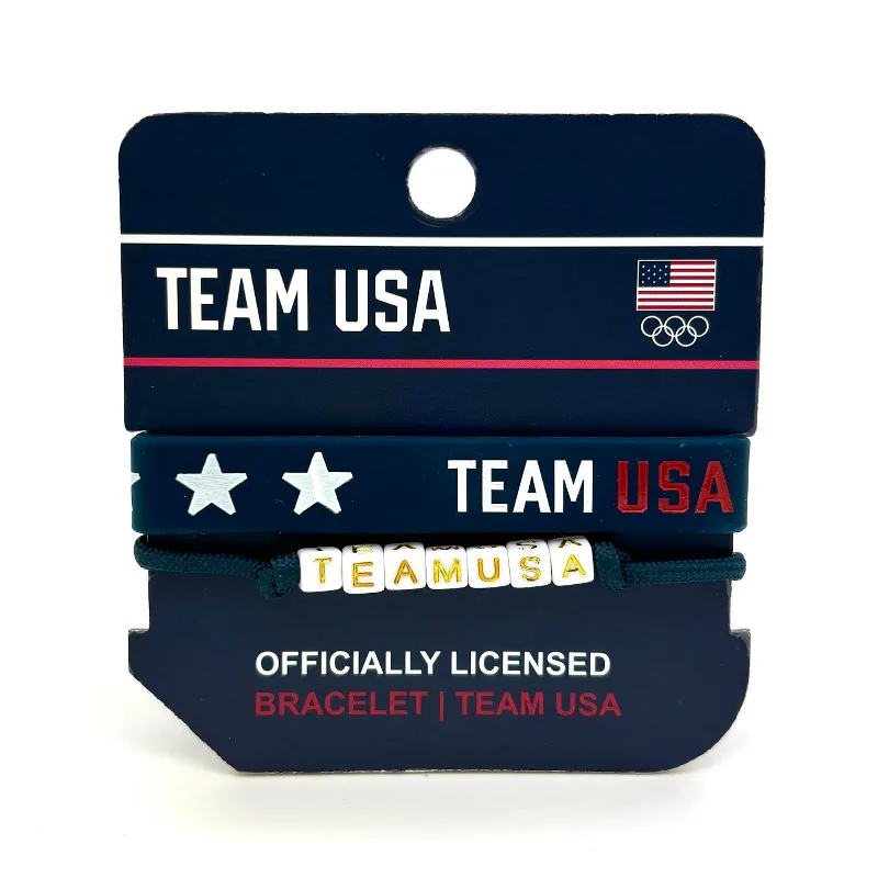 WristBend Team USA Two-Pack Wristband Set