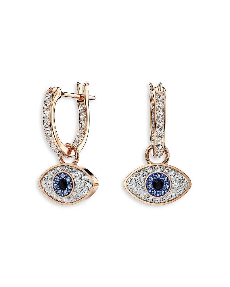 Swarovski Symbolica Crystal Evil Eye Drop Earrings