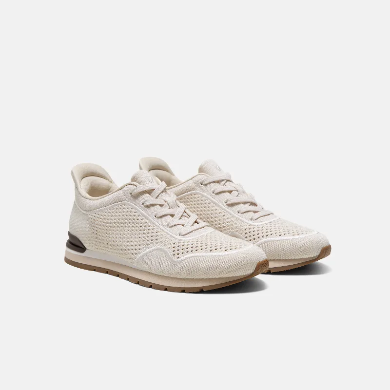VIVAIA Unisex Slip-On Mesh Sneakers (Allday)|CREAM IVORY MESH|EU 38