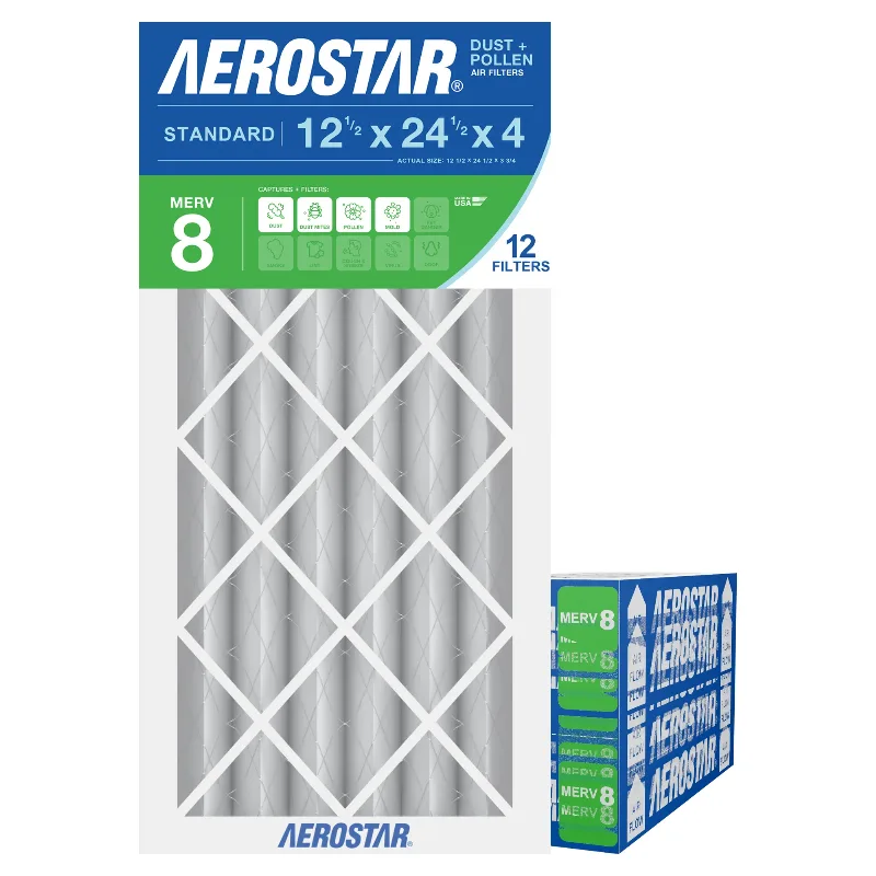 12 1/2x24 1/2x4 Aerostar Air Filter