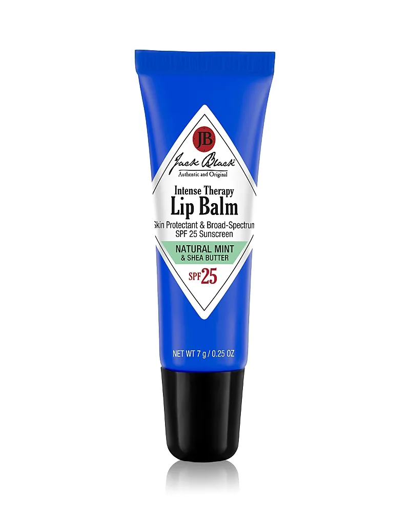 Jack Black Natural Mint & Shea Butter Intense Therapy Lip Balm Spf 25