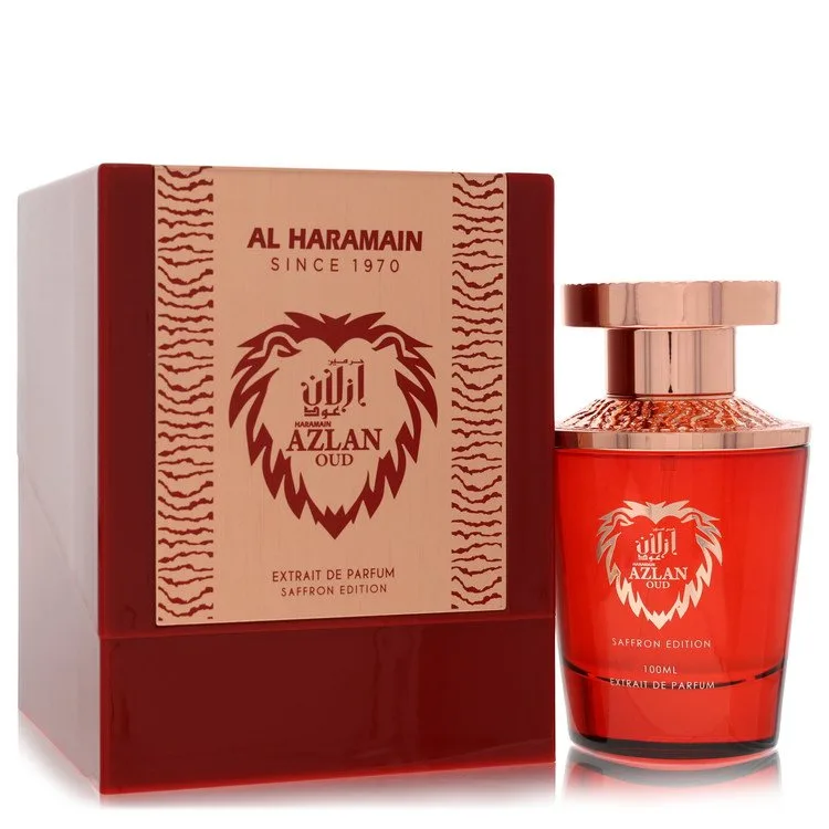 Al Haramain Azlan Oud Saffron Pure Perfume 3.33 oz Extrait De Parfum Spray for Women