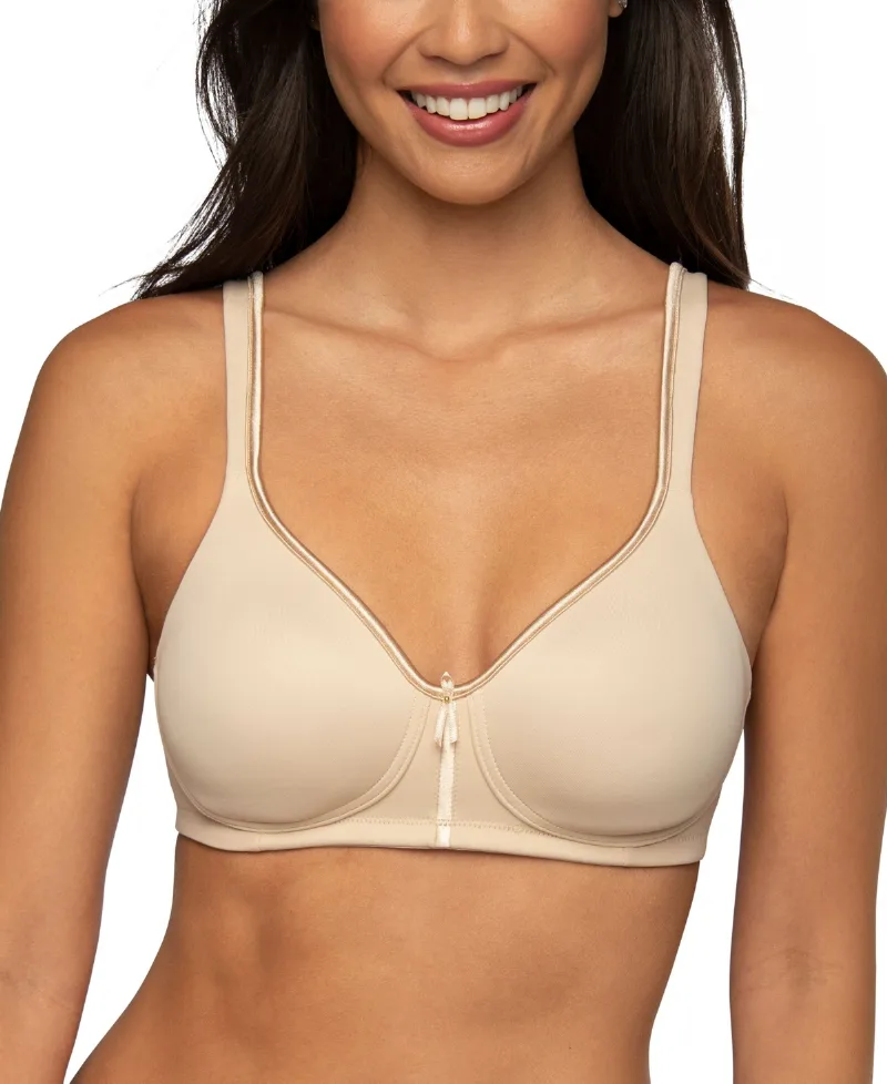 Vanity Fair Body Caress Full Coverage Wireless Bra 72335 - Damask Neutral (Nude 5)