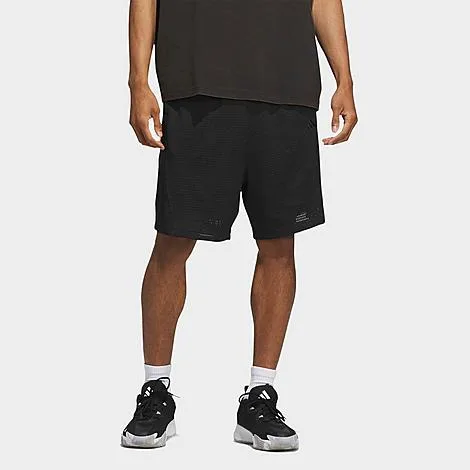 adidas Men's Basketball Mesh Shorts in Black Size: XL