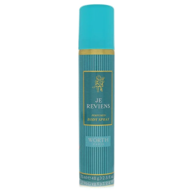Je Reviens Perfume by Worth 2.5 oz Body Spray for Women