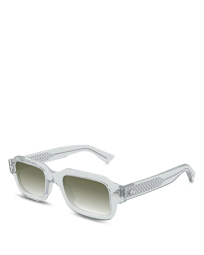 Bottega Veneta Rectangular Sunglasses, 51mm