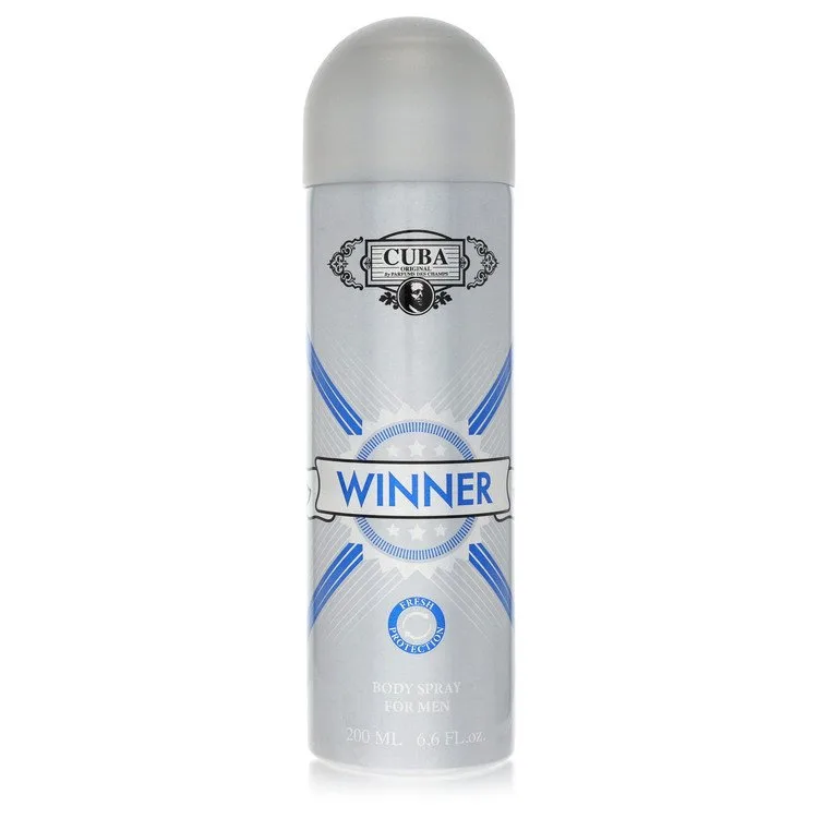 Cuba Winner Deodorant by Fragluxe 6.6 oz Deodorant Spray for Men