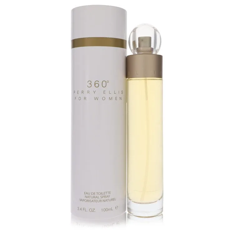 Perry Ellis 360 Perfume by Perry Ellis 3.4 oz EDT Spray for Women