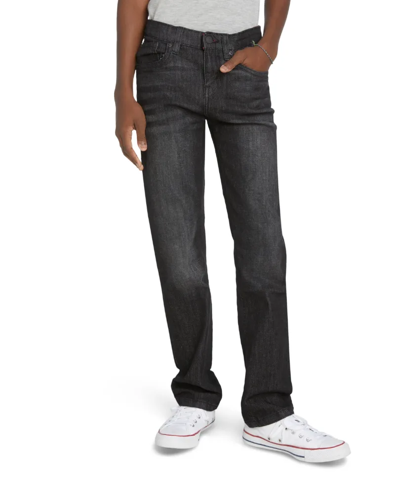 Levi's Big Boys 514 Straight Fit Stretch Performance Jeans - Steady Rocky