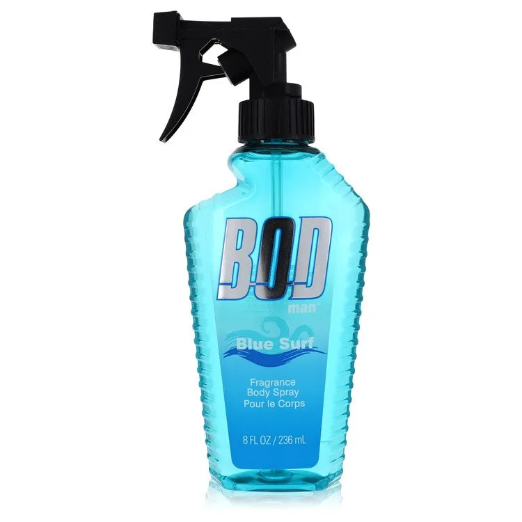 Bod Man Blue Surf Cologne by Parfums De Coeur 8 oz Body Spray for Men