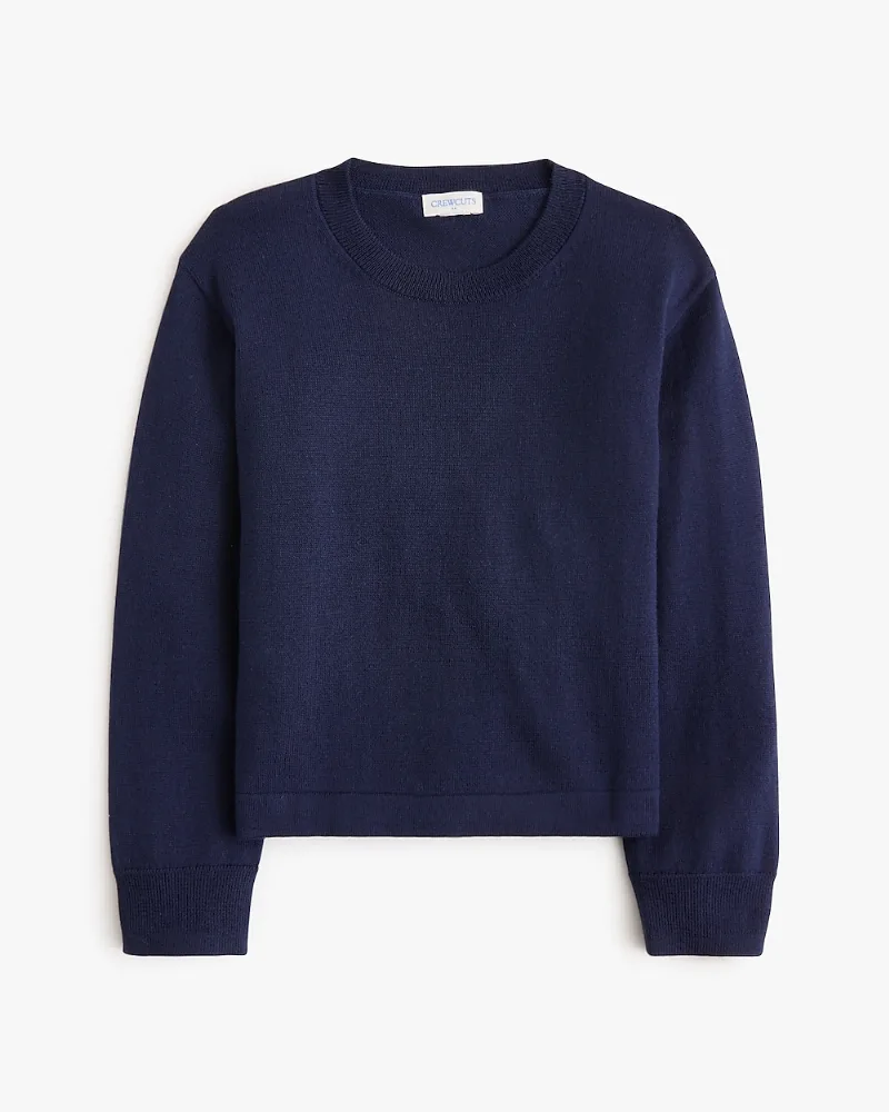 Girls' 100% cotton Teddie sweater