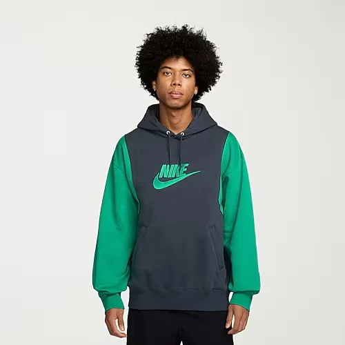 Nike Mens Long Sleeve Active Hoodie, Medium, Blue